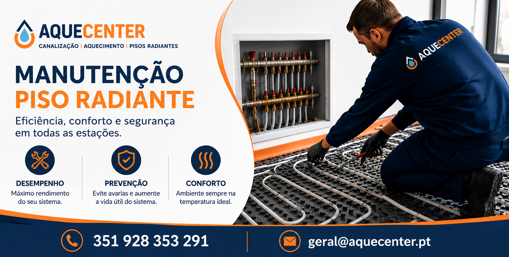 Manutenção de Piso Radiante - Aquecenter